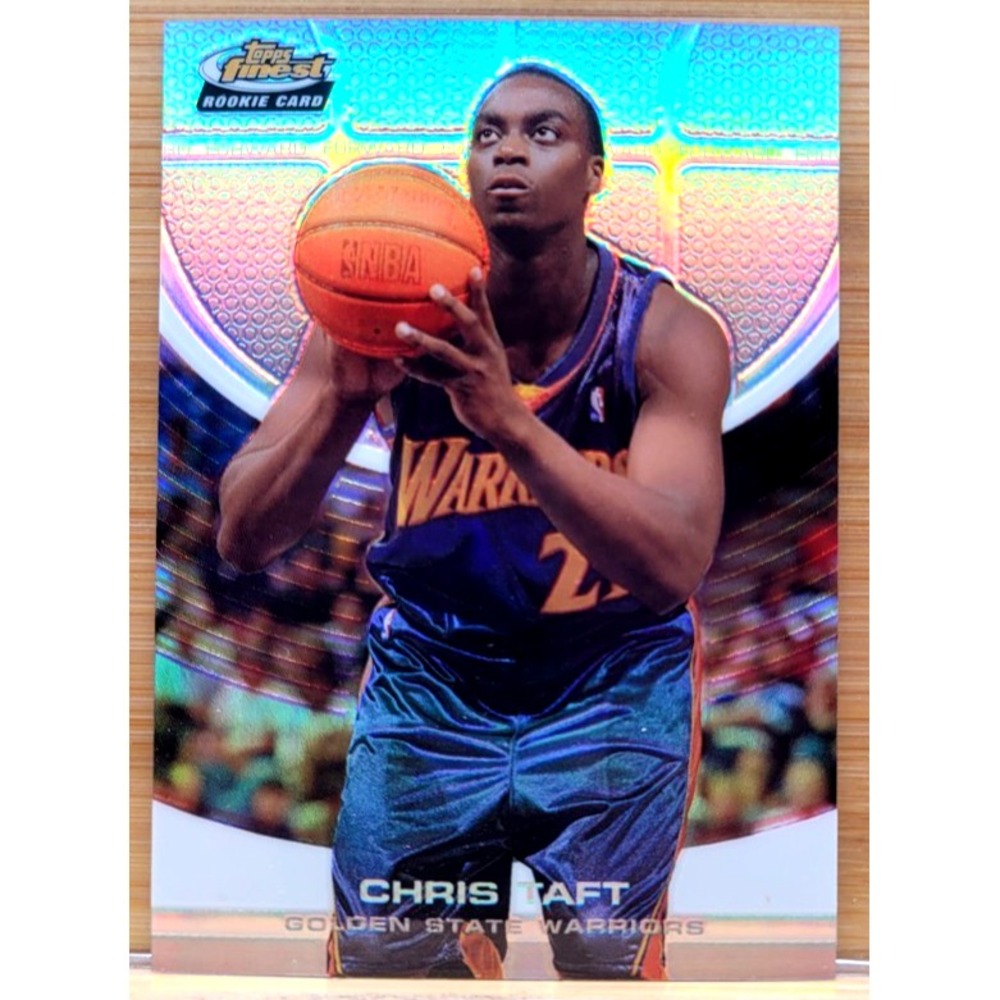 2005-06 TOPPS FINEST CHRIS TAFT REFRACTOR  #D/249